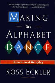 Cover of: Making the Alphabet Dance