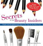 Cover of: Secrets of the Beauty Insiders by Nada Manley