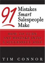 Cover of: 91 Mistakes Smart Salespeople Make: How to Turn Any Mistake into a Successful Sale