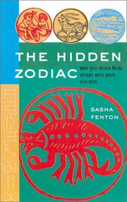 Cover of: The hidden zodiac by Sasha Fenton