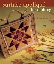 Cover of: Surface Applique for Quilting