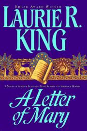Cover of: A Letter of Mary: a Mary Russell novel