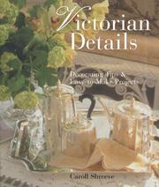 Cover of: Victorian Details: Decorating Tips & Easy-to-Make Projects