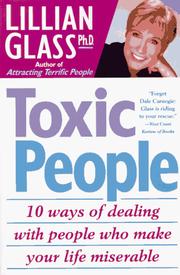 Cover of: Toxic people by Lillian Glass