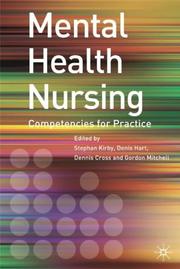 Mental health nursing : competencies for practice