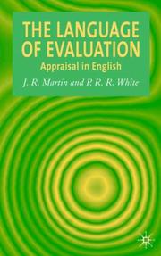 The language of evaluation : appraisal in English