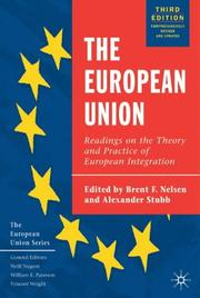 The European Union : readings on the theory and practice of European integration