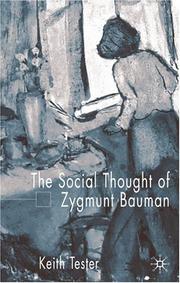 Cover of: The Social Thought of Zygmunt Bauman
