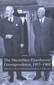 The Macmillan-Eisenhower correspondence, 1957-1969