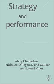 Strategy and performance : achieving competitive advantage in the global market place