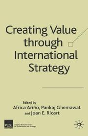 Creating value through international strategy