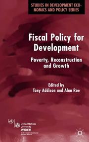 Fiscal policy for development : poverty, reconstruction and growth