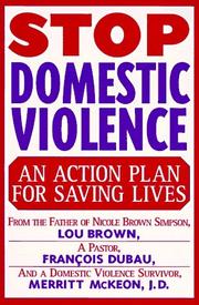 Cover of: Stop domestic violence: an action plan for saving lives