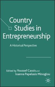 Cover of: Entrepreneurship--country studies: a historical perspective