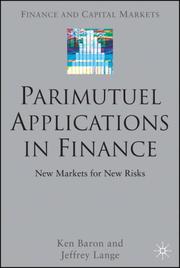 Parimutuel applications in finance