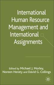 International human resource management and international assignments