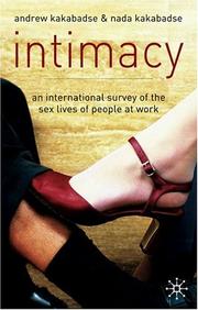 Intimacy : an international survey of the sex lives of people at work