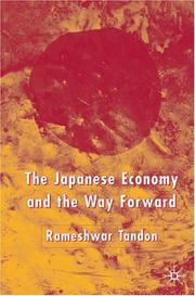 Cover of: The Japanese economy and the way forward