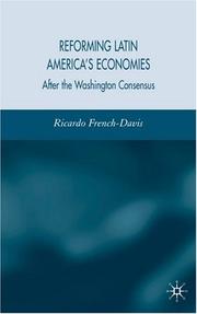 Cover of: Reforming Latin America's economies: after the market fundamentalism
