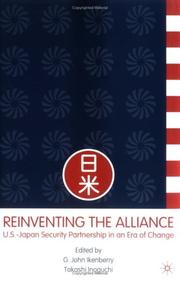 Cover of: Reinventing the Alliance: US - Japan Security Partnership in an Era of Change