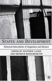 Cover of: States and Development by Matthew Lange, Dietrich Rueschemeyer