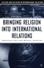 Bringing religion into international relations