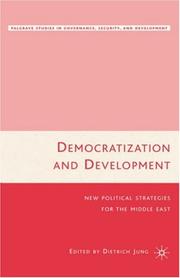 Democratization and development : new political strategies for the Middle East