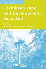 Cover of: Caribbean Land and Development Revisited (Studies of the Americas) by 