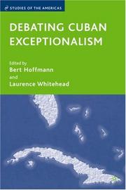 Cover of: Debating Cuban Exceptionalism (Studies of the Americas)