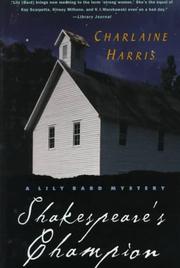 Cover of: Shakespeare's champion by Charlaine Harris