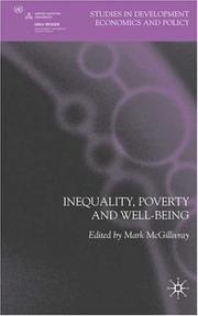 Inequality, poverty and well-being