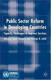 Public sector reform in developing countries : capacity challenges to improve services