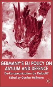 Germany's EU policy on asylum and defence : de-Europeanization by default?