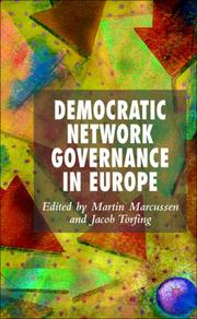 Democratic network governance in Europe