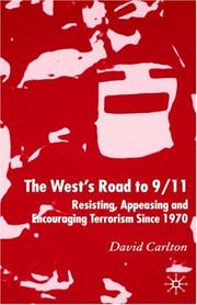 Cover of: The West's road to 9/11 by David Carlton