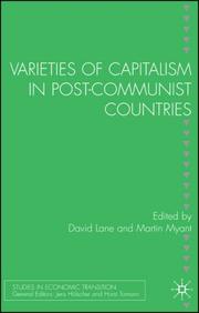 Varieties of capitalism in post-communist countries