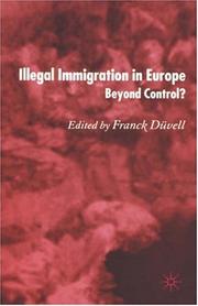 Cover of: Illegal Immigration in Europe: Beyond Control?