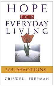 Cover of: Hope for Everyday Living