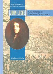 Cover of: John Locke: champion of modern democracy