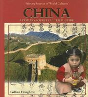 Cover of: China: a primary source cultural guide
