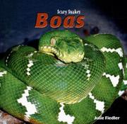Cover of: Boas (Scary Snakes) by 