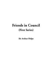 Cover of: Friends in Council