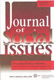 Cover of: Promoting Environmentalism (Journal of Social Issues)
