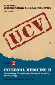 Cover of: Blackwell Underground Clinical Vignettes Internal Medicine II Outpatient