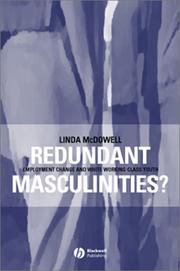 Cover of: Redundant Masculinities?: Employment Change and White Working Class Youth (Antipode Book Series, 2)