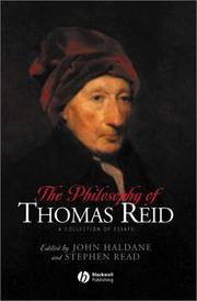 The philosophy of Thomas Reid : a collection of essays