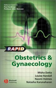 Cover of: Rapid Obstetrics and Gynaecology (Rapid Series)