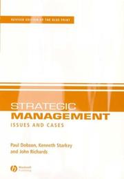 Strategic management : issues and cases