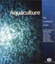 Cover of: Aquaculture: the ecological issues