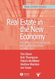 Real estate & the new economy : the impact of information and communications technology